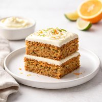 Carrot and Zucchini Bars with Citrus Cream Cheese Frosting
