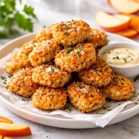 Carrot Apple Chicken Nuggets