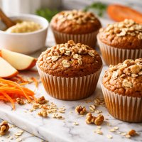 Carrot Applesauce Muffins