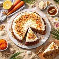 Carrot Cake on the Beach