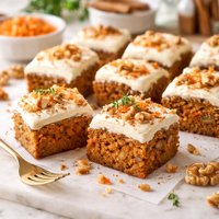 Carrot Cake Squares Baby Food