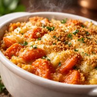 Carrot Casserole for Two Comfort Food Veggies