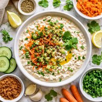 Carrot Cucumber Raita Dipping Sauce