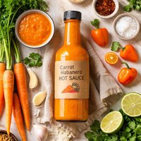 Carrot Habanero Hot Sauce