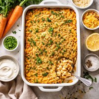 Carrot Horseradish Casserole
