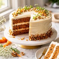 Carrot Layer Cake with Cream Cheese Frosting