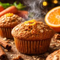 Carrot Orange Muffins