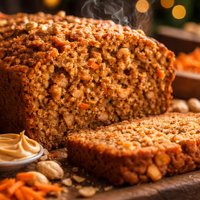 Carrot Peanut Butter Quick Bread