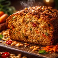 Carrot Pine Nut Chile Bread