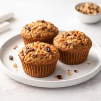 Carrot Raisin Nut Muffins
