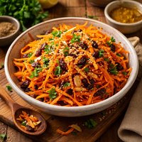 Carrot Salad with Moroccan Dressing