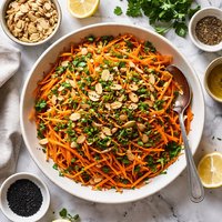Carrot Salad with Toasted Almonds