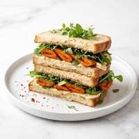 Carrot Tahini Sandwich