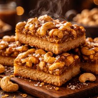 Cashew Bar Cookies