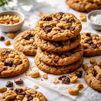 Cashew Chocolate and Butterscotch Cookies