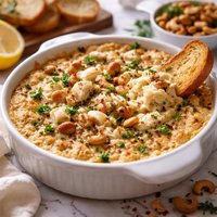 Cashew Crab Artichoke Dip