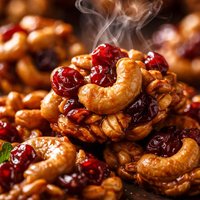 Cashew Cranberrie Clusters
