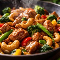 Cashew Pork Stir Fry