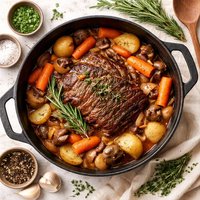 Cast Iron Pot Roast