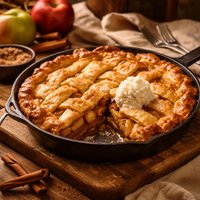 Cast Iron Skillet Apple Pie