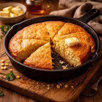 Cast Iron Skillet Cornbread