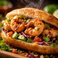 Catalonian Shrimp Torta