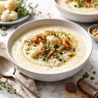 Cauliflower and Nutmeg Soup