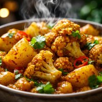 Cauliflower and Potato Curry