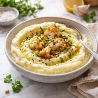 Cauliflower and Potato Puree Puree De Chou Fleur