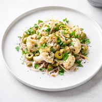 Cauliflower Green Olive Salad