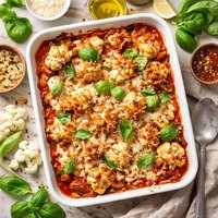 Cauliflower Parmigiana Bake