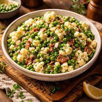 Cauliflower Pea Salad