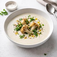 Cauliflower Soup with Parsley