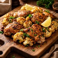 Cauliflower with Chicken
