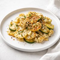 Cauliflower Zucchini Scalloped Potatoes