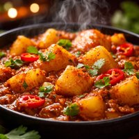 Cayenne Potato Curry