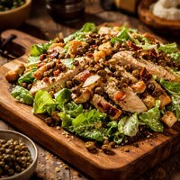 Ceasar Salad with Roasted Capers