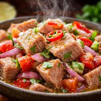 Cebiche De Atun Peruvian Canned Tuna Ceviche