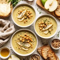 Celeriac and Pear Soup