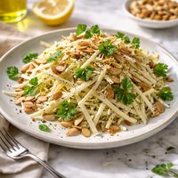 Celeriac Salad with Toasted Almonds