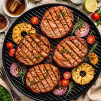 Center Cut Ham on the Grill