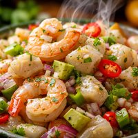 Ceviche Fish and or Shrimp