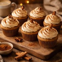 Chai Latte Cupcakes from Betty Crocker