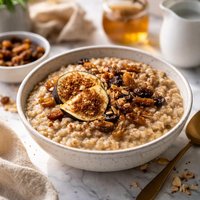 Chai Raisin Oatmeal Porridge