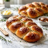 Challah Braided Egg Bread