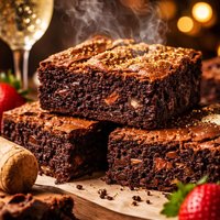 Champagne Brownies