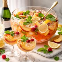 Champagne Peach Punch