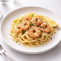 Champagne Shrimp and Pasta