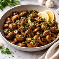 Champignons L Ail Garlic Mushrooms