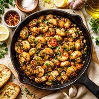 Champinones Al Ajillo Garlic Mushrooms